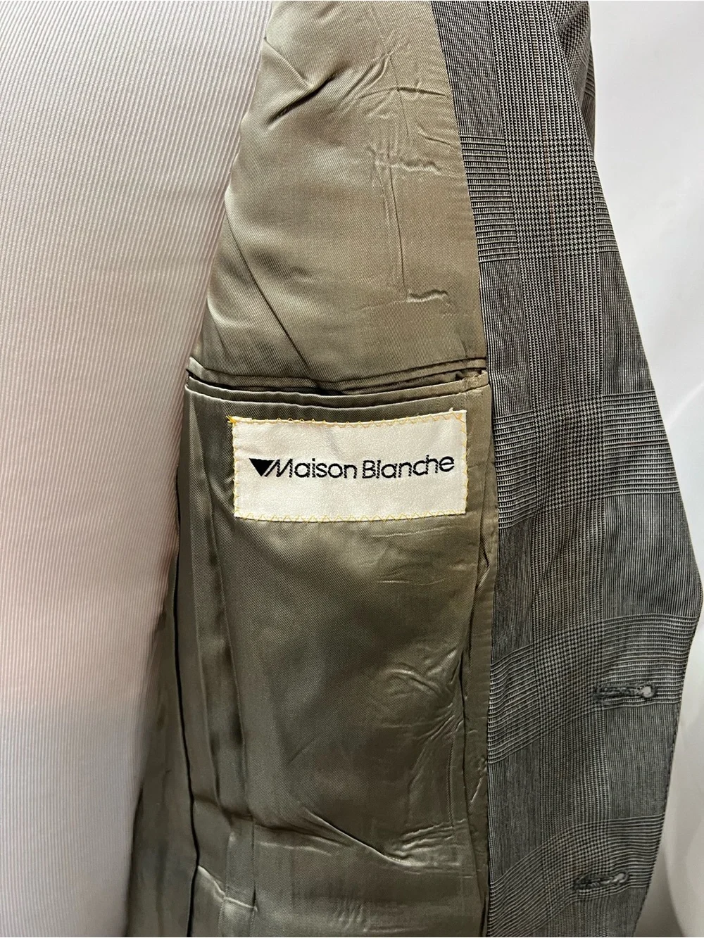 Polo University Club Ralph Lauren Vintage 38R Blazer 33x31 Pants Glen Plaid Suit